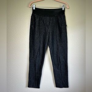 Nanushka black shiny trousers pants